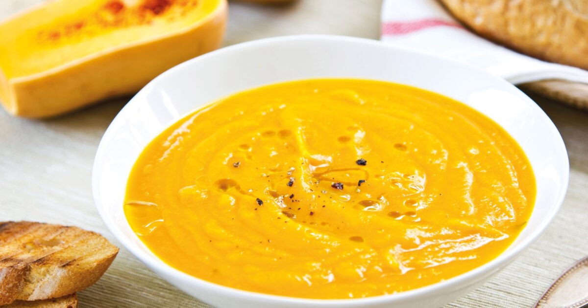 Spiced Butternut Squash Soup | Newell Stores