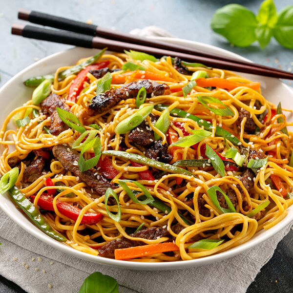 Chilli Beef StirFry and Noodles Newell Stores